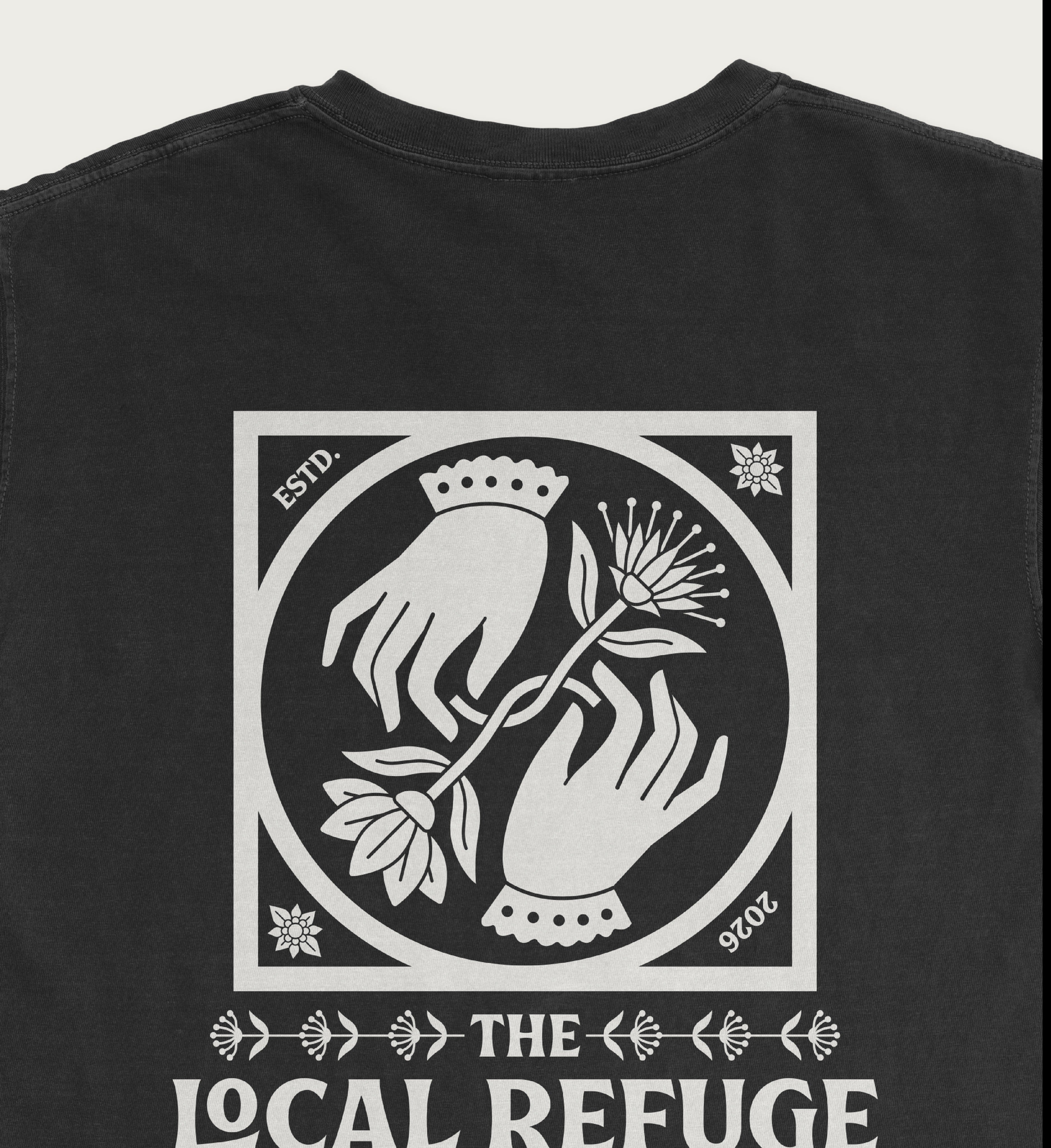Black Branded T-Shirt