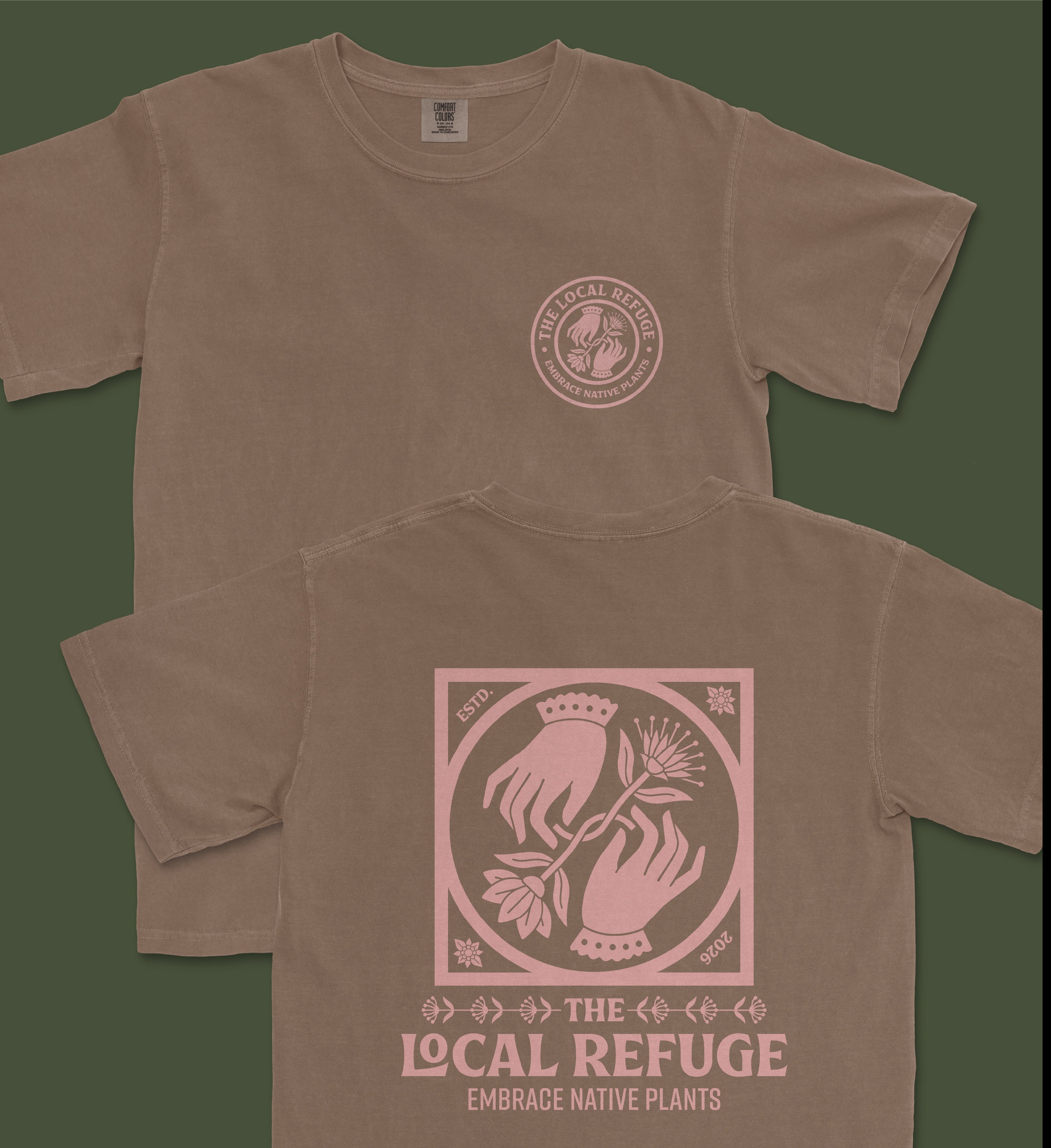 Brown Branded T-Shirt