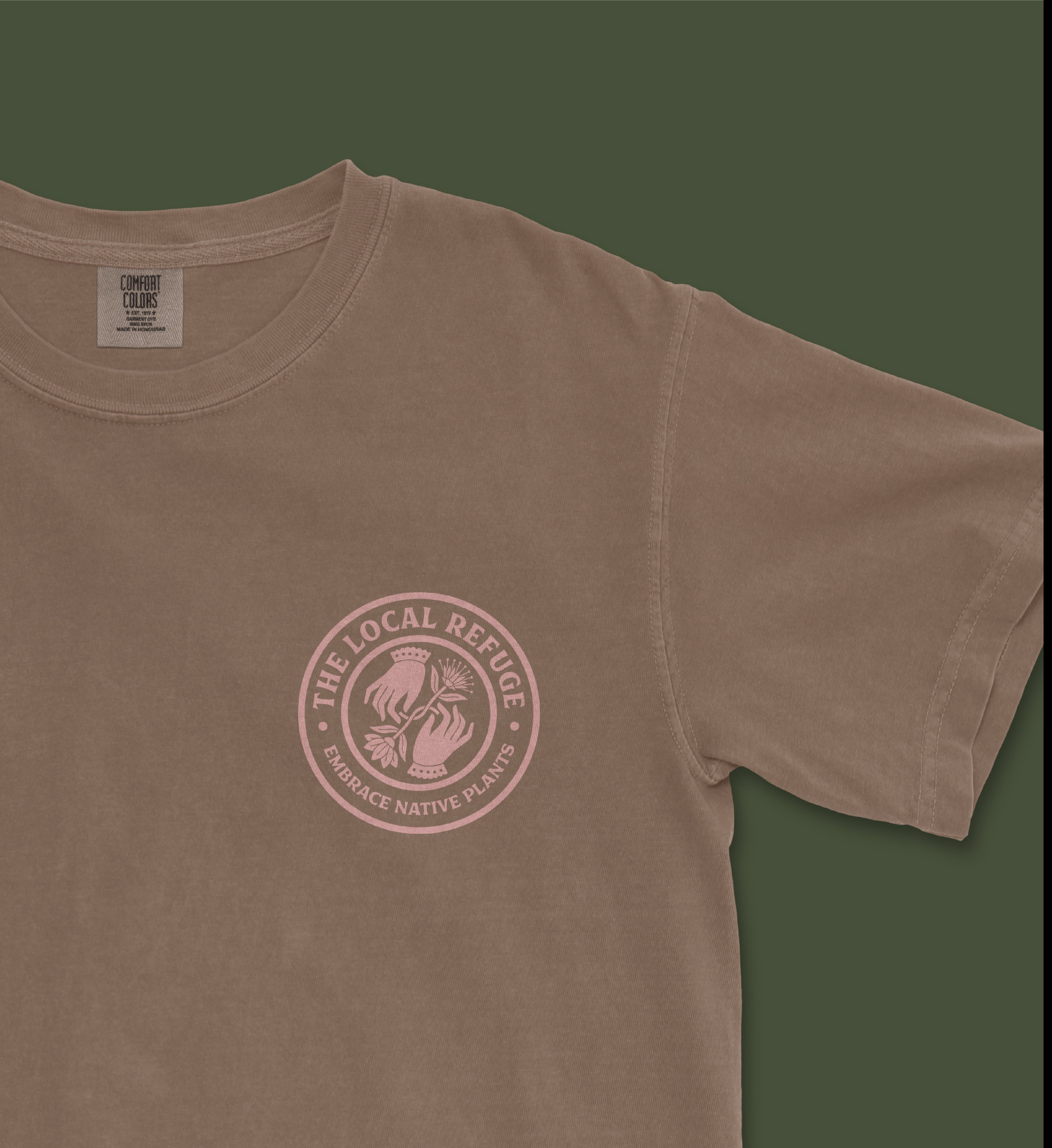 Brown Branded T-Shirt