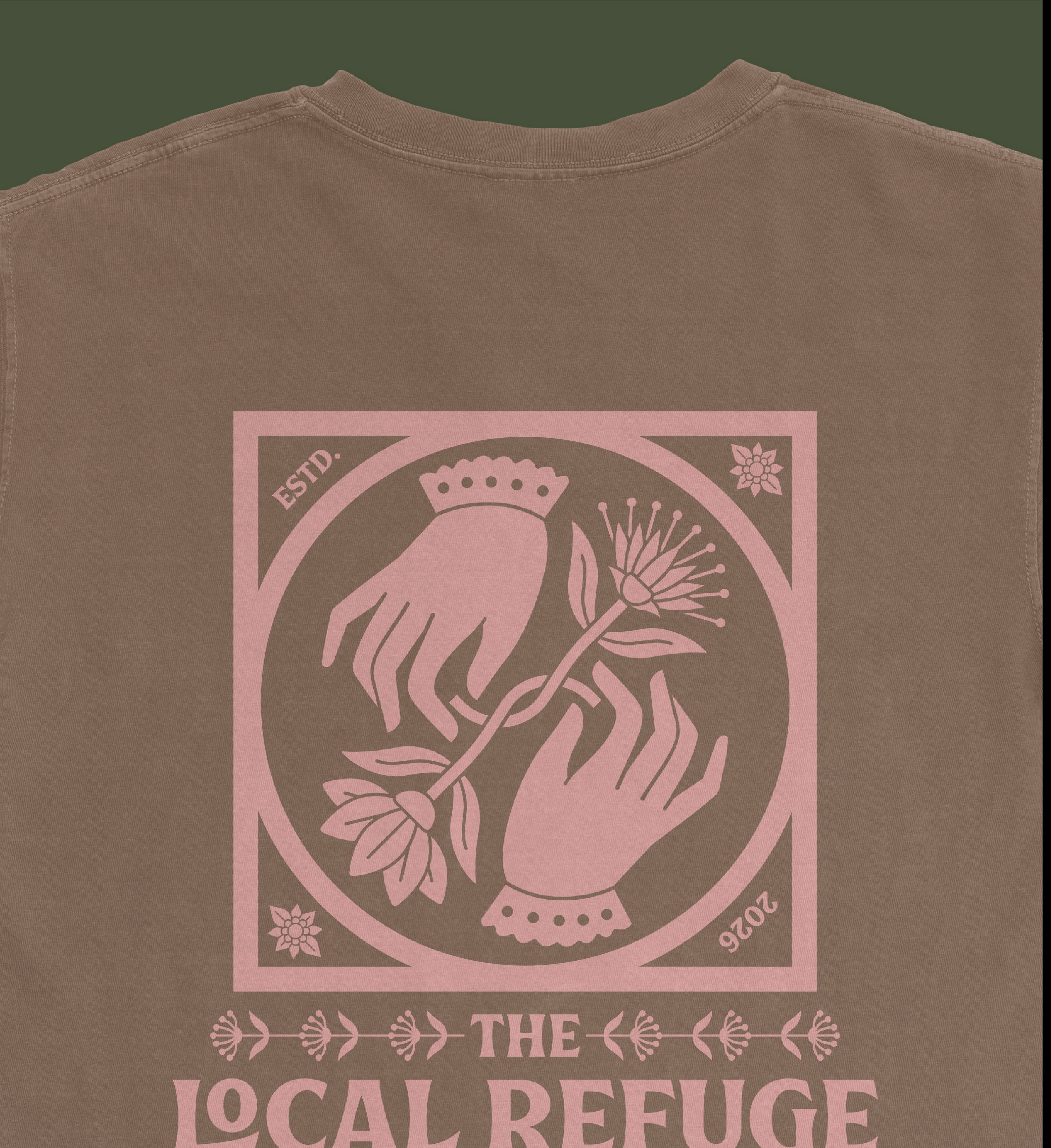Brown Branded T-Shirt