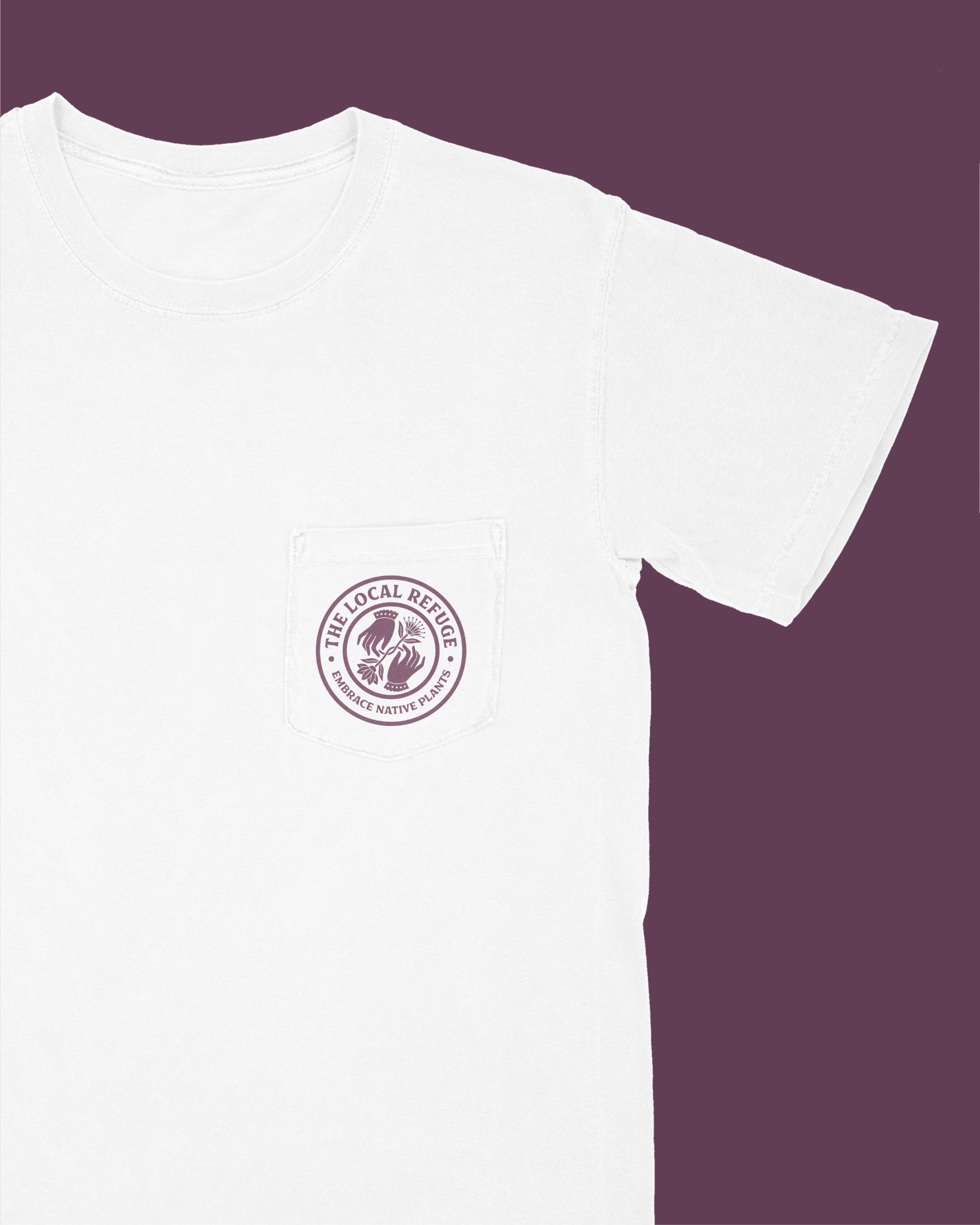 Coneflower Shirt - White