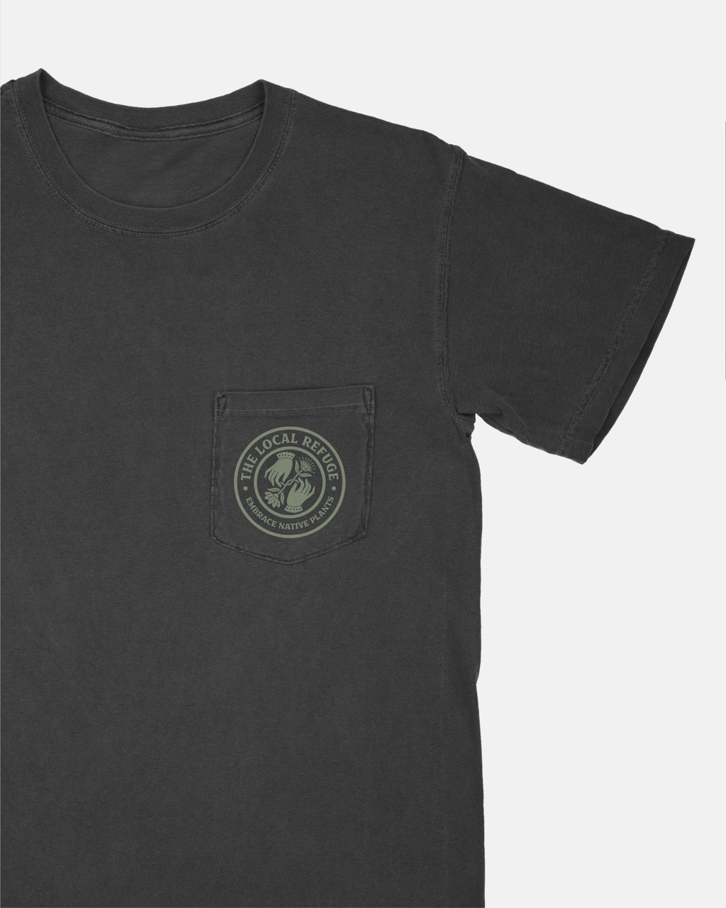 Cardinal Flower Shirt - Black