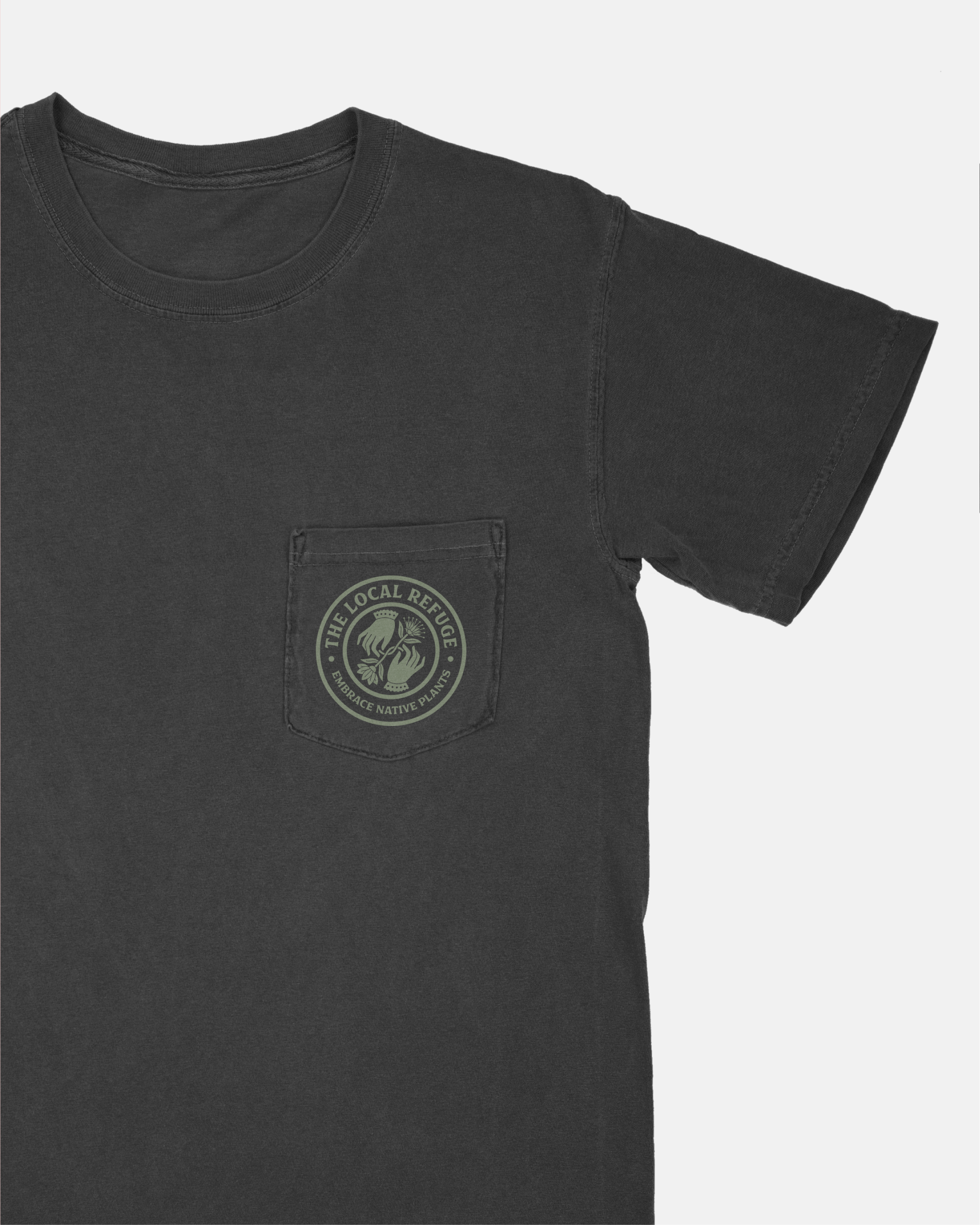 Cardinal Flower Shirt - Black