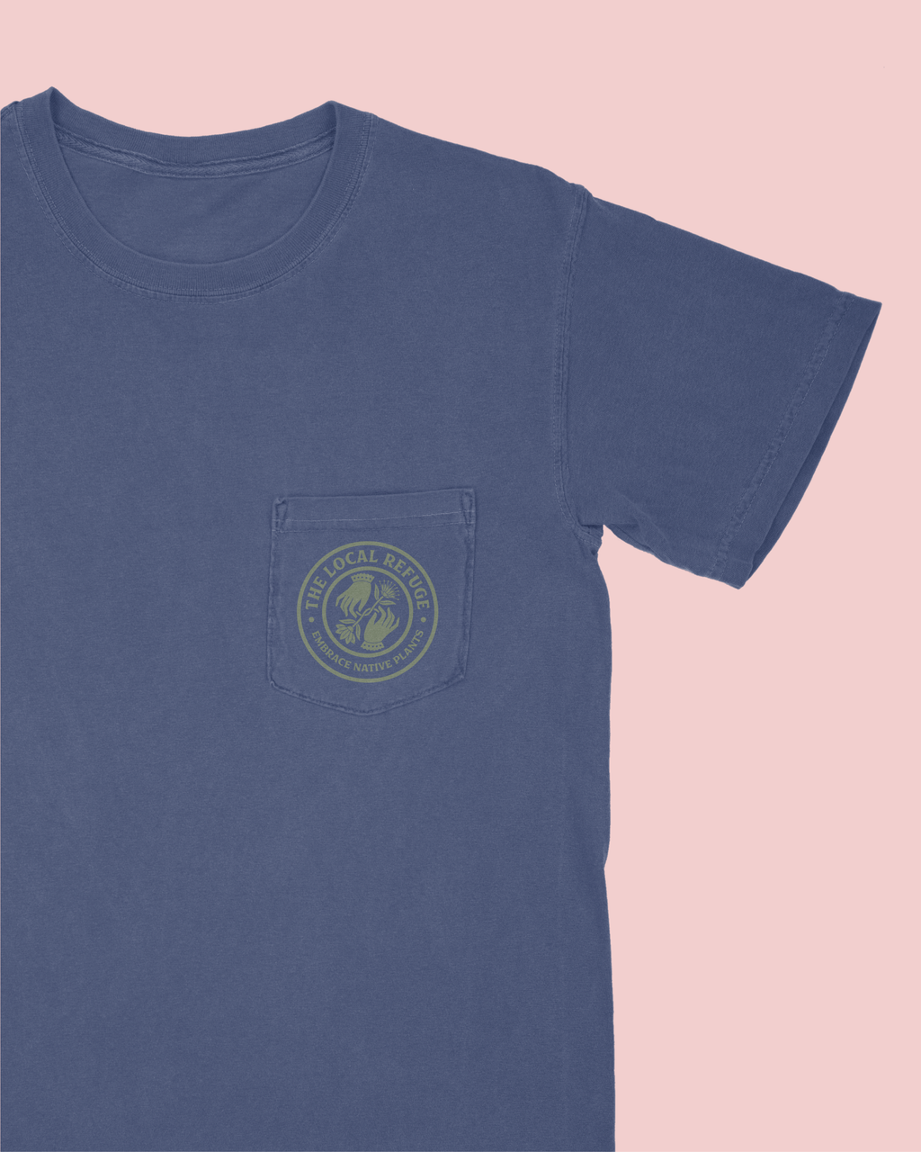Cardinal Flower Shirt - Blue