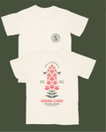 Cardinal Flower Shirt - White