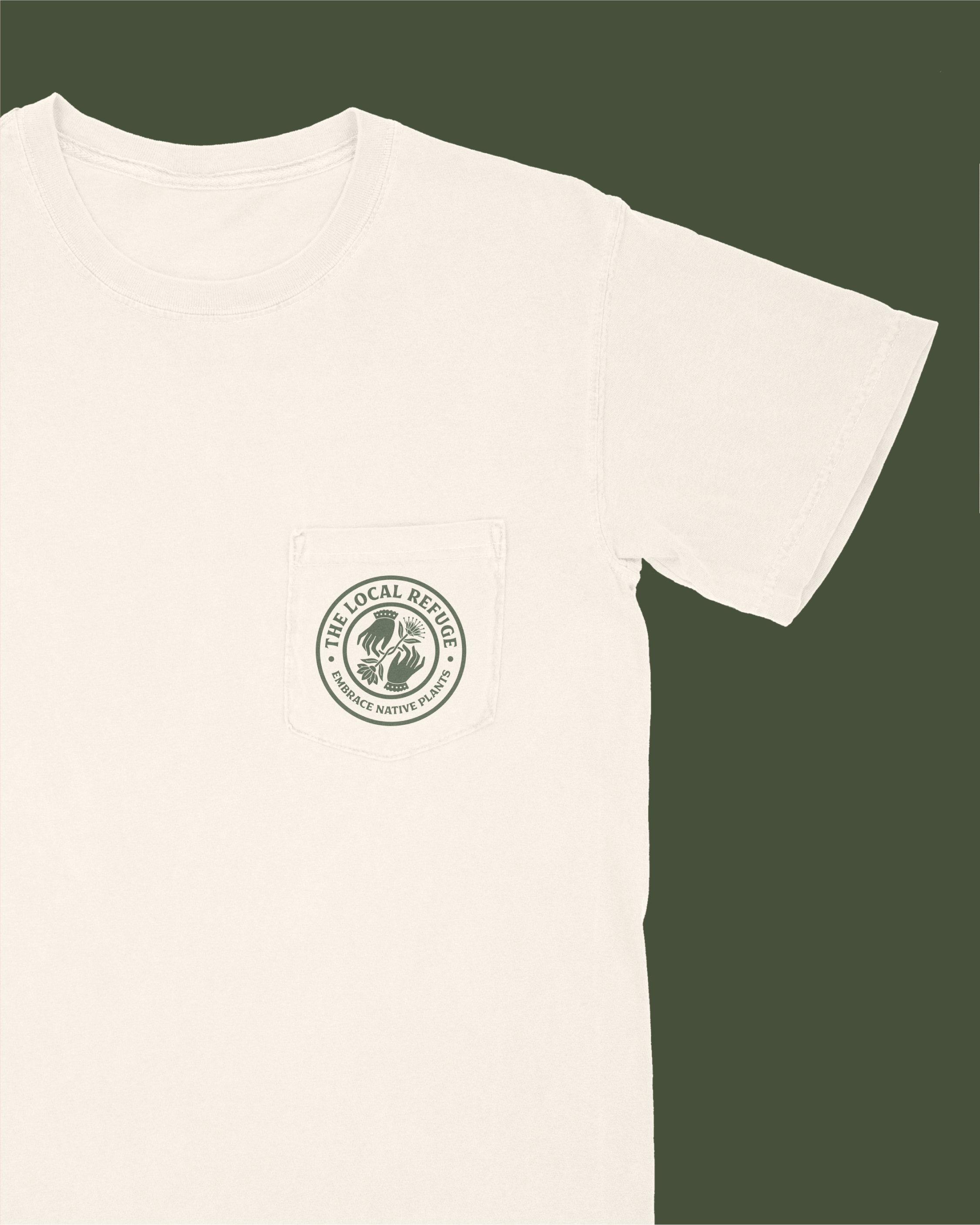 Cardinal Flower Shirt - White