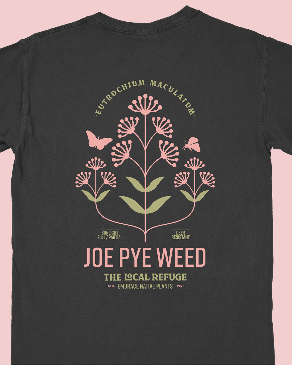 Joe Pye Weed Shirt - Black
