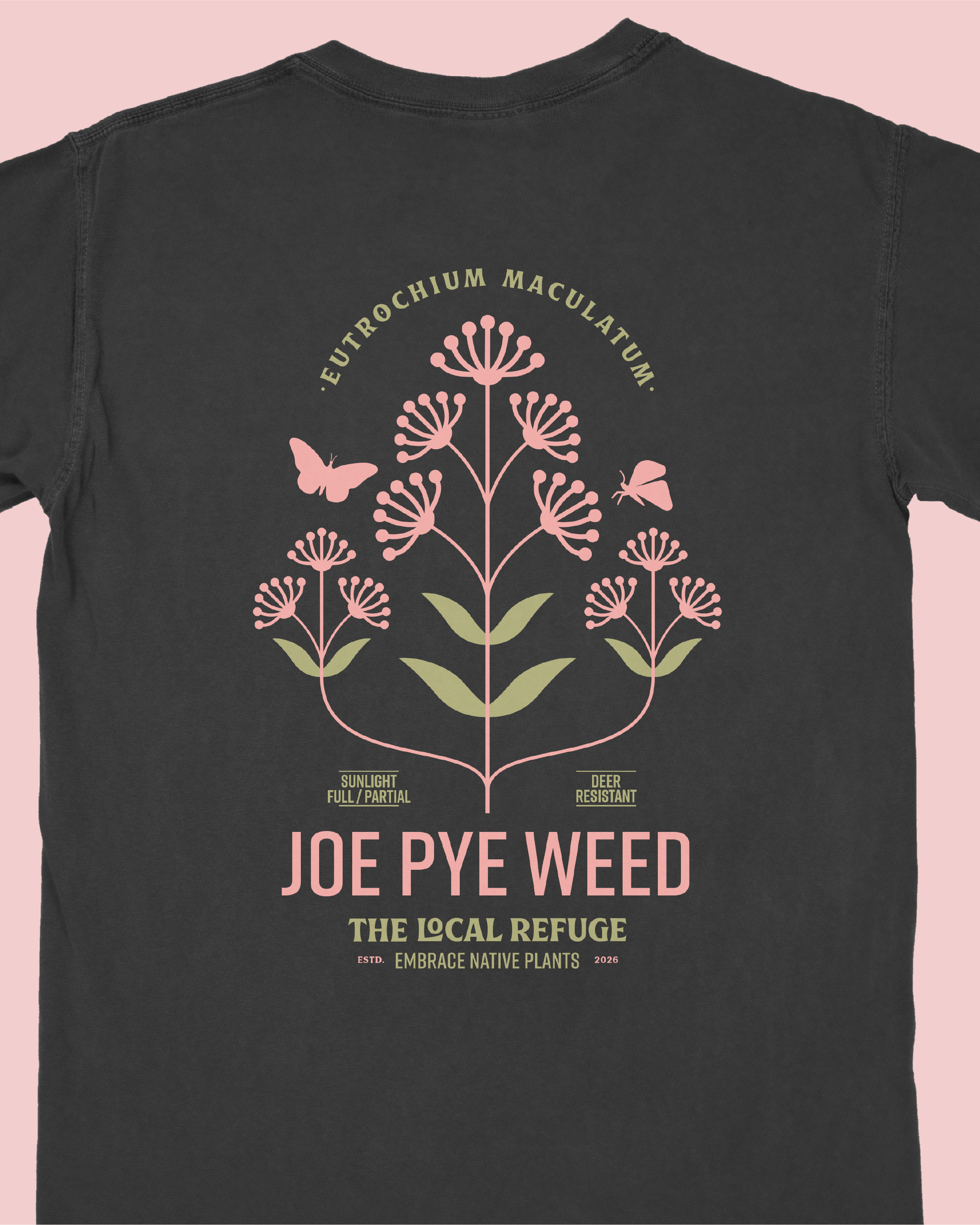 Joe Pye Weed Shirt - Black