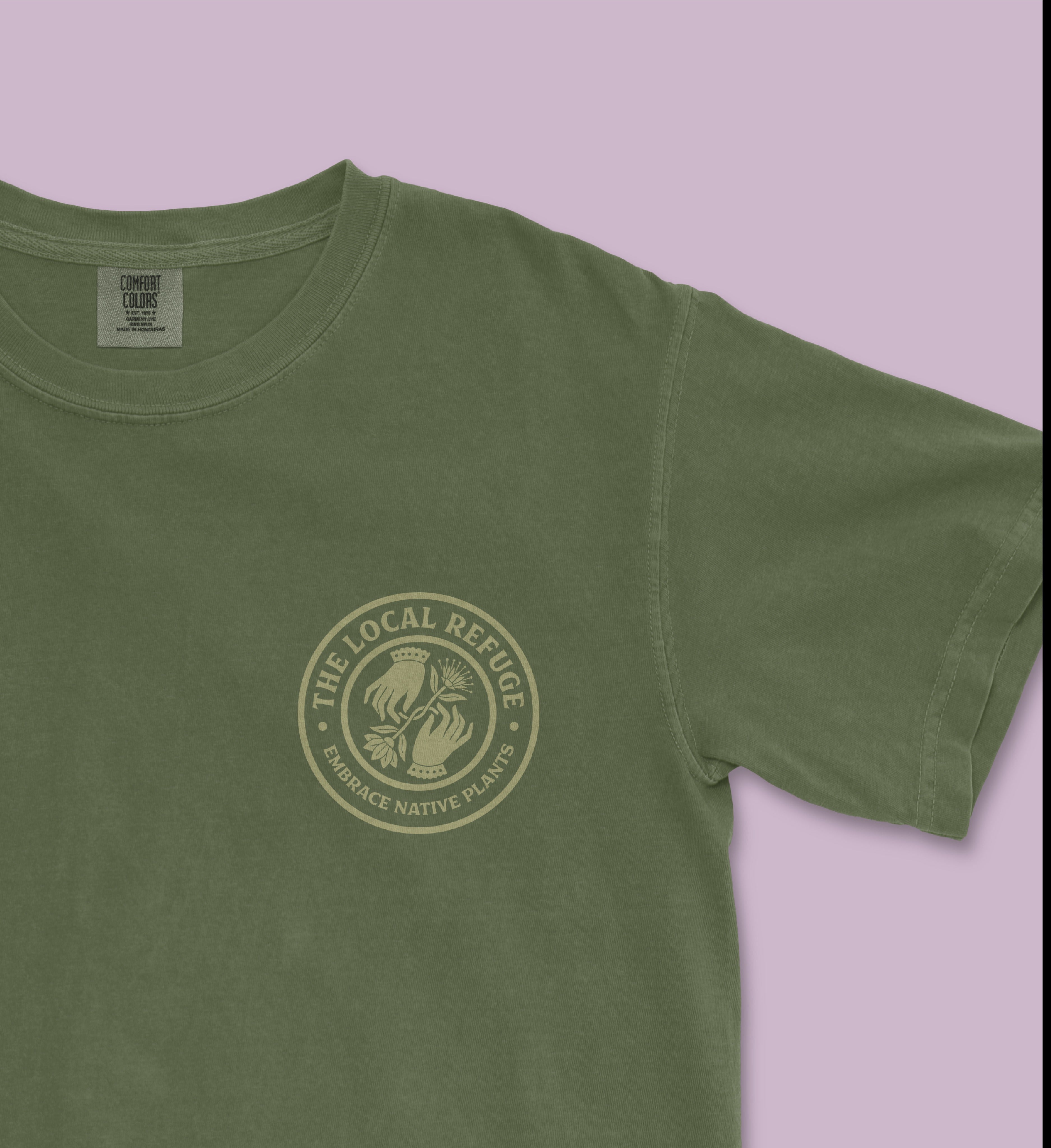 Green Branded T-Shirt