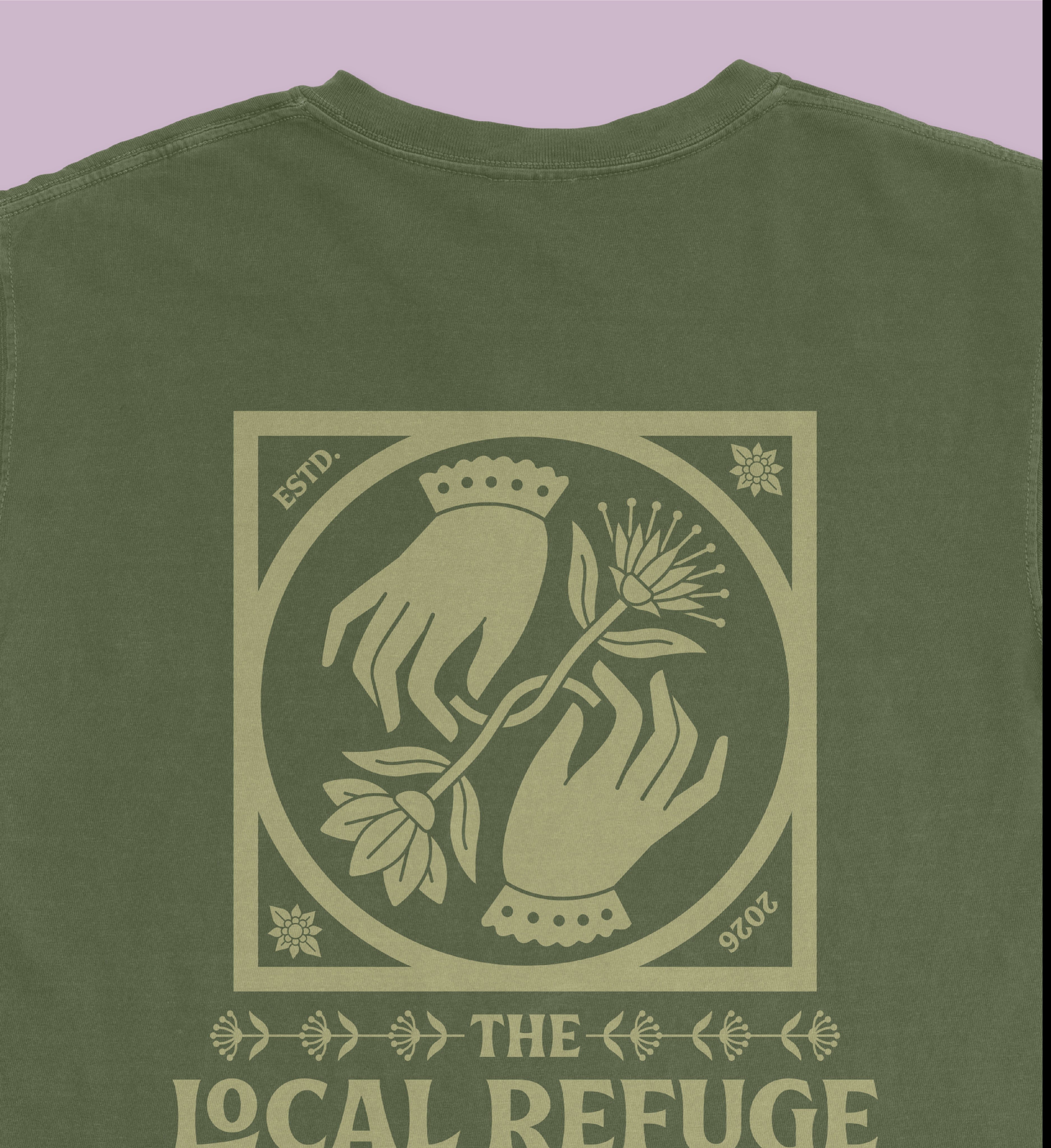 Green Branded T-Shirt