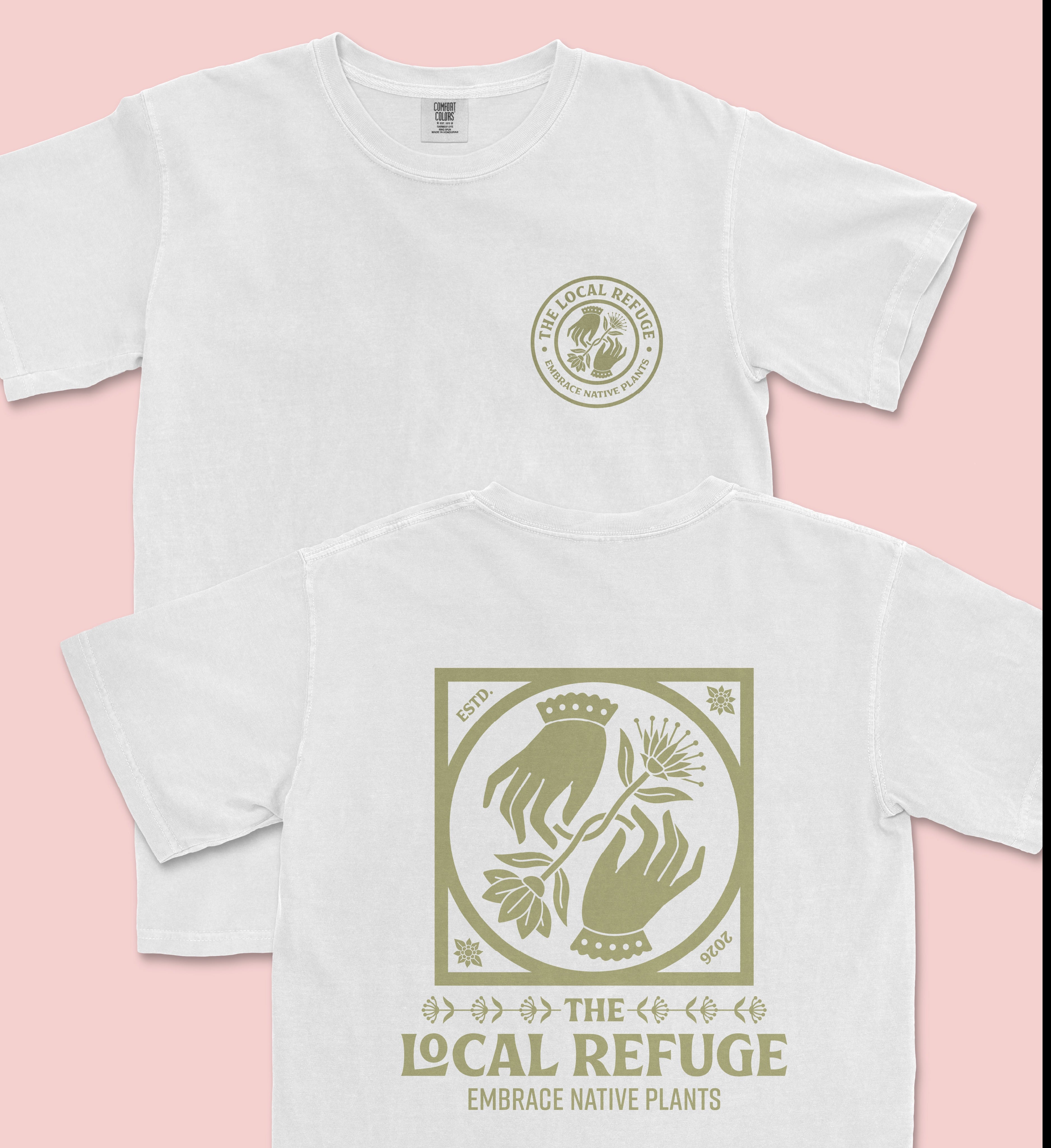 White Branded T-Shirt