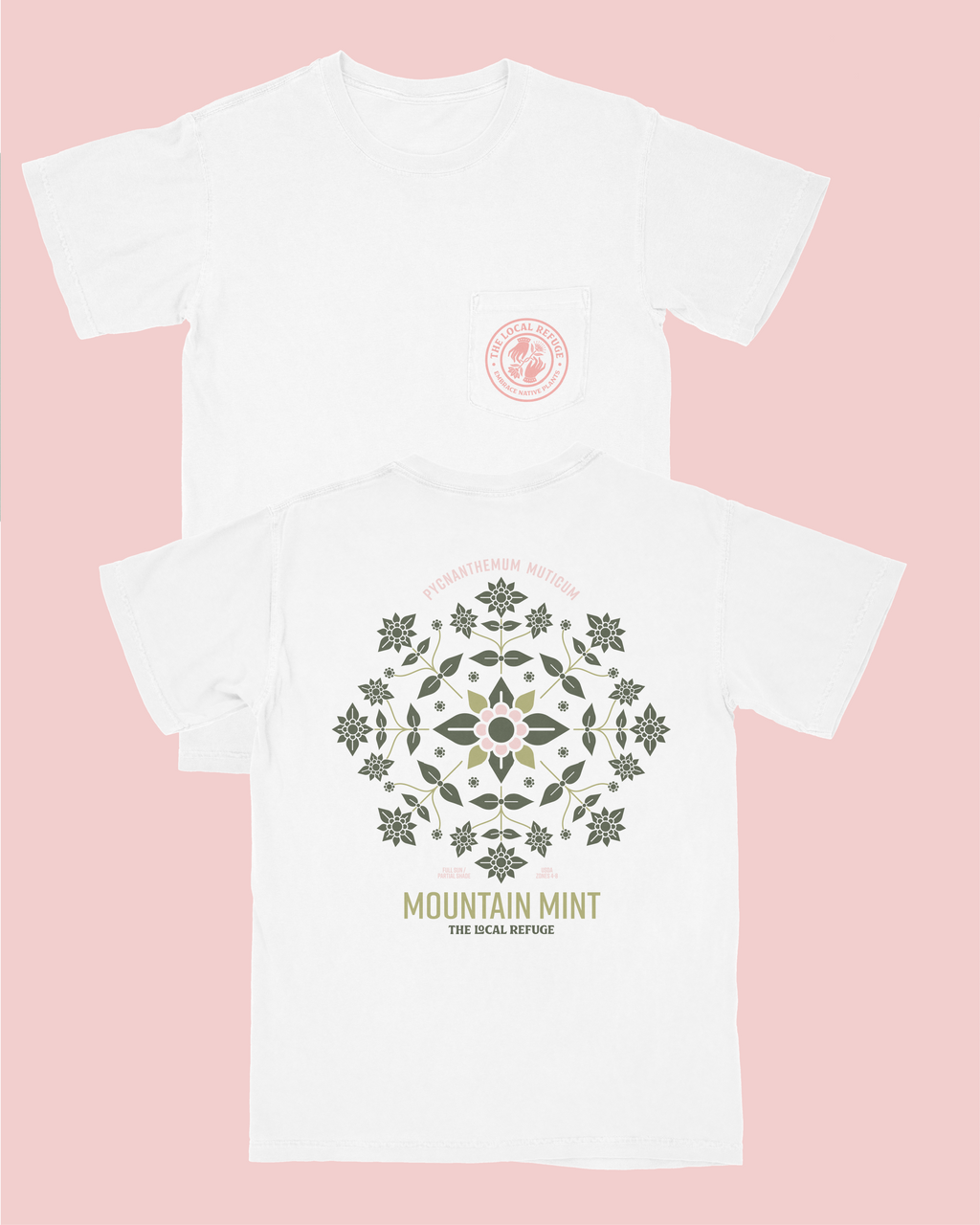 Mountain Mint Shirt - White