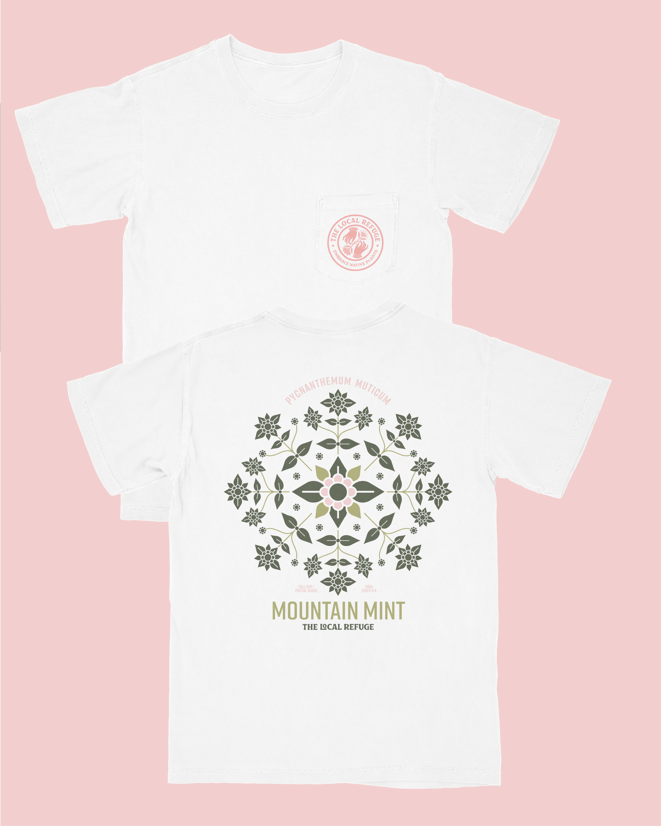 Mountain Mint Shirt - White