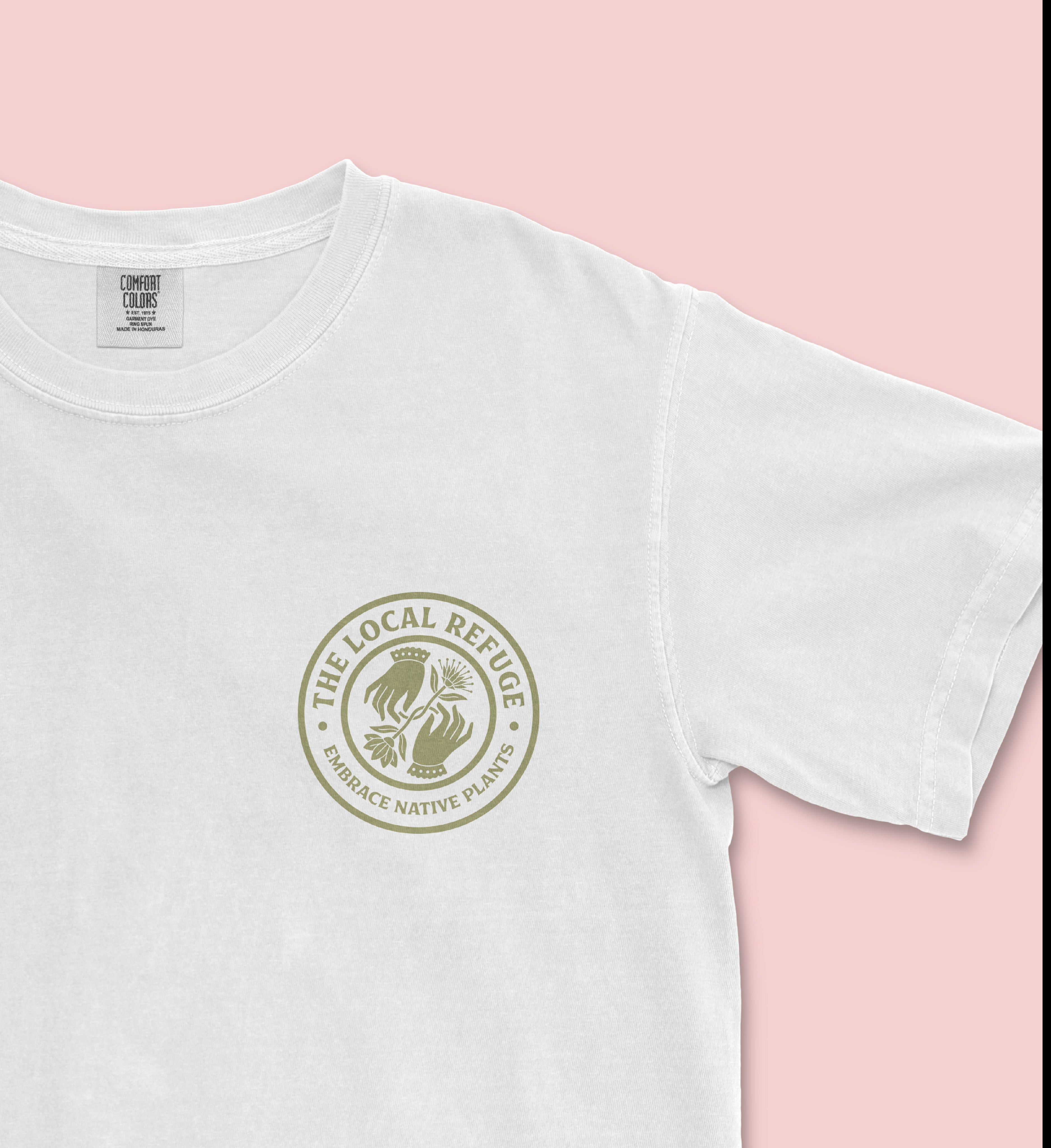 White Branded T-Shirt
