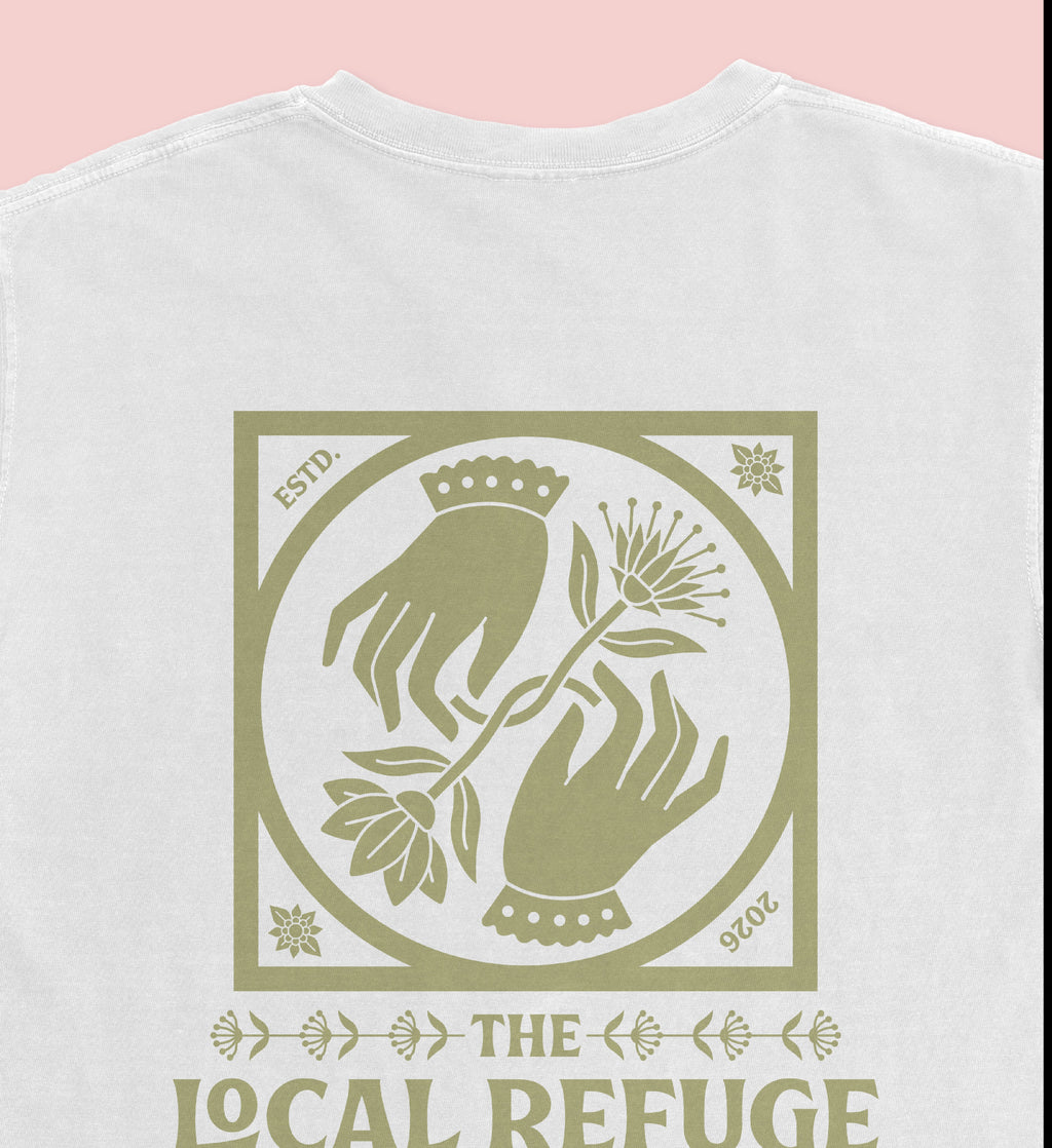 White Branded T-Shirt