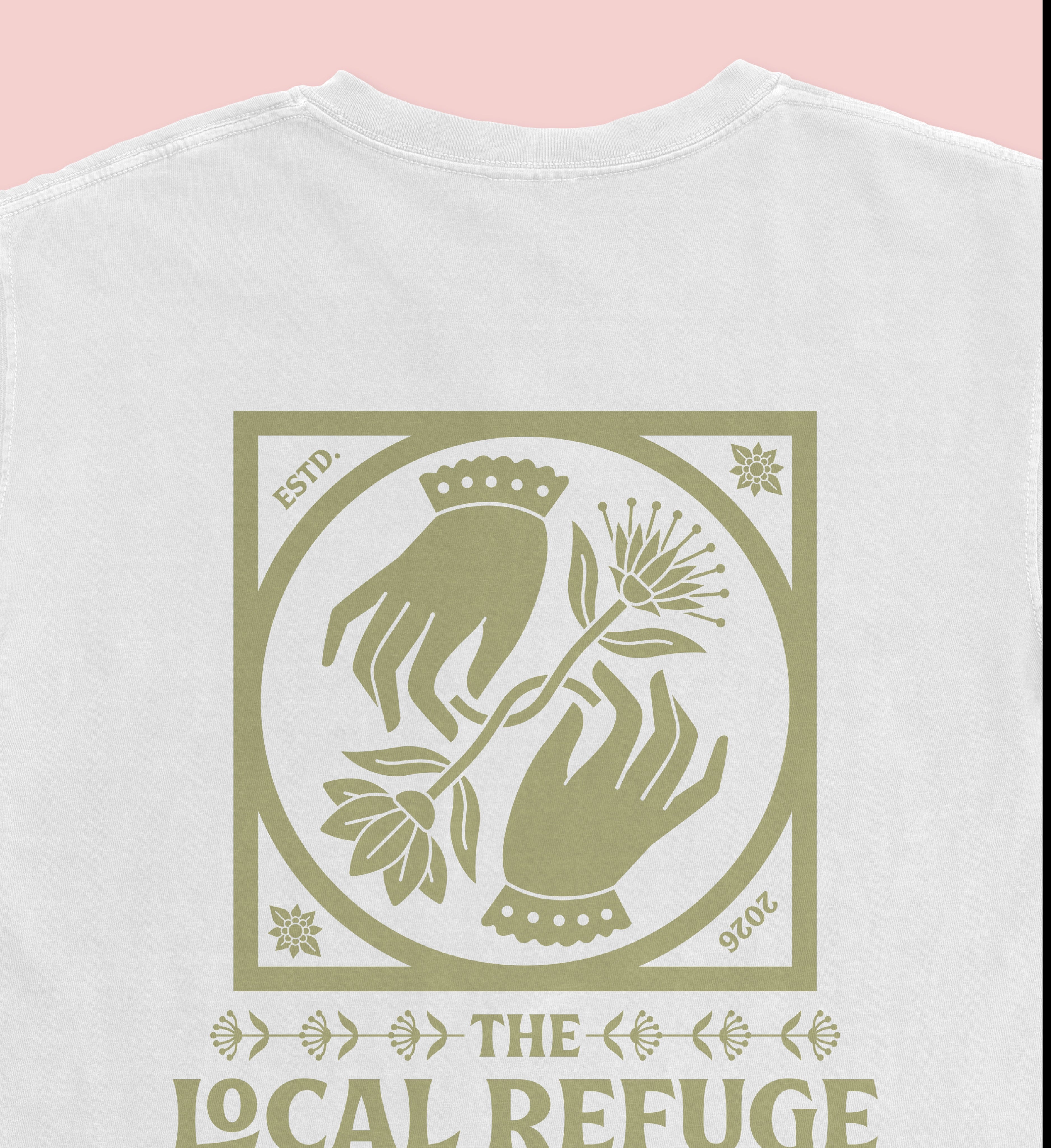White Branded T-Shirt