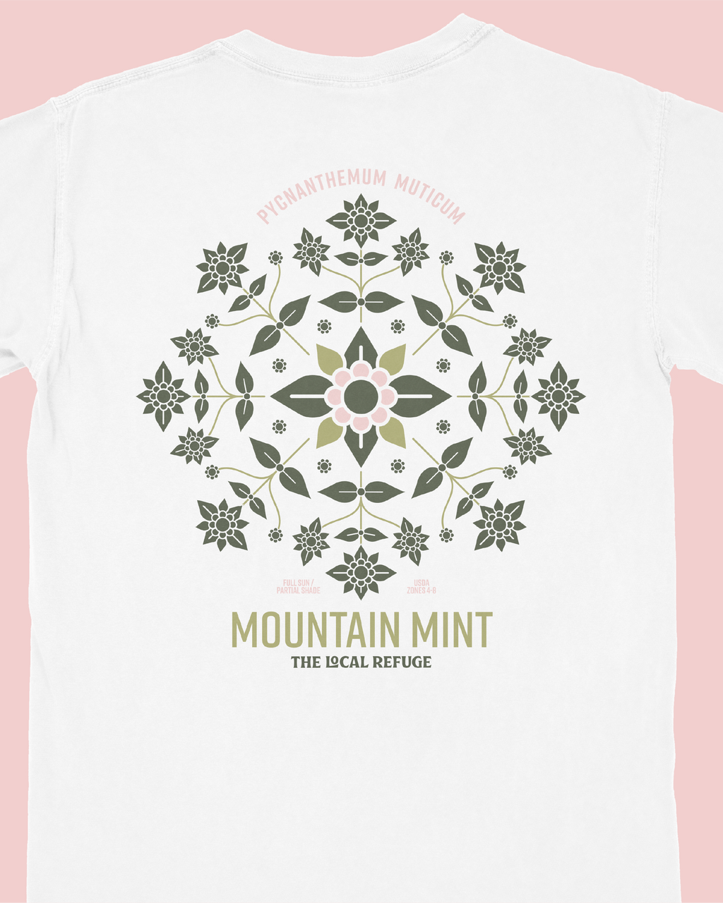Mountain Mint Shirt - White