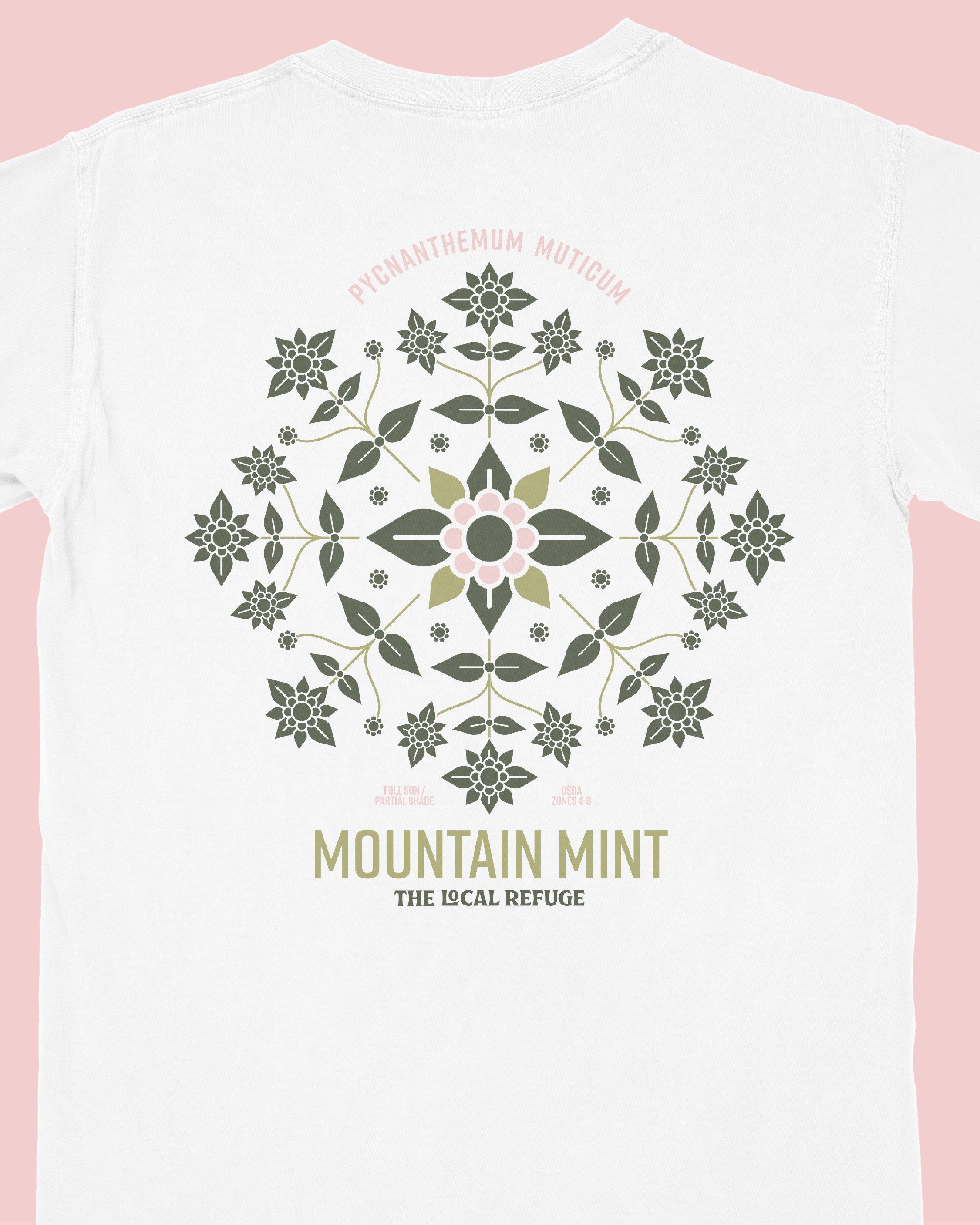 Mountain Mint Shirt - White
